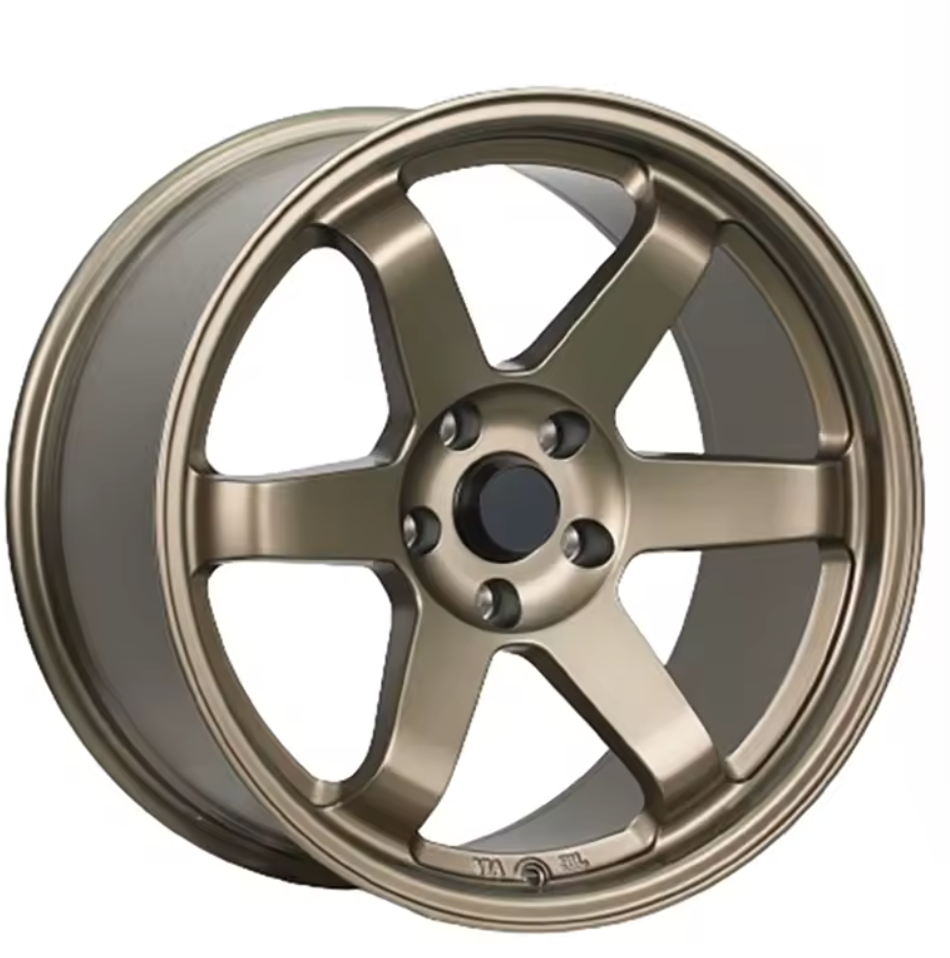 6-Spoke Performance Alloy Wheel – Gold 17" & 18" Set of 4