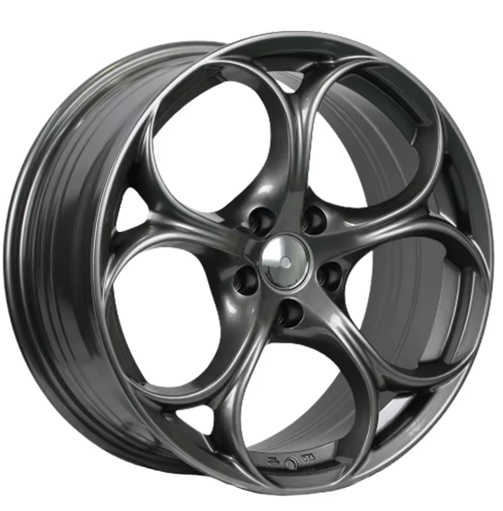 Custom Italian Style Alloy Wheel — Gray Finish 18" Set of 4