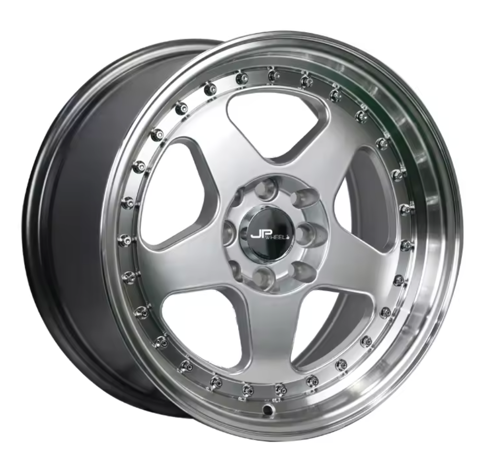 Deep-Dish Alloy Wheel — Silver Finish 18" Set of 4