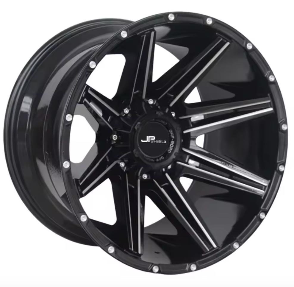 20″ Offroad Alloy Wheel — Gloss Black (5-Hole or 6-Hole Option) Set of 4