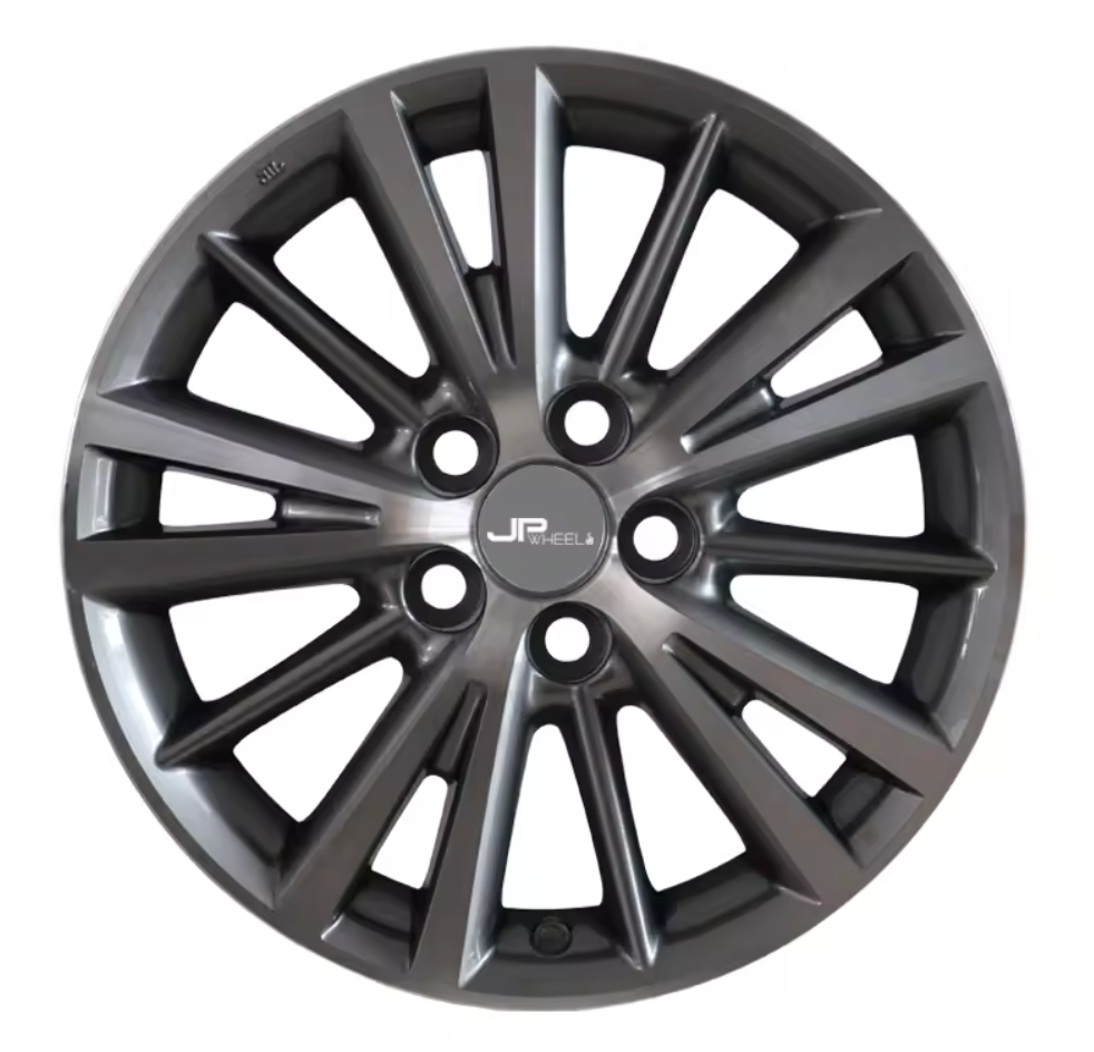 Monoblock Alloy Replacement Wheel — 15″ & 16″ — 5-Hole — Black or Grey Set of 4